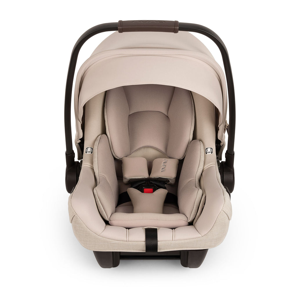 Nuna - Pipa Aire RX Infant Car Seat + Pipa RELX Base - Biscotti-Infant Car Seats-Posh Baby