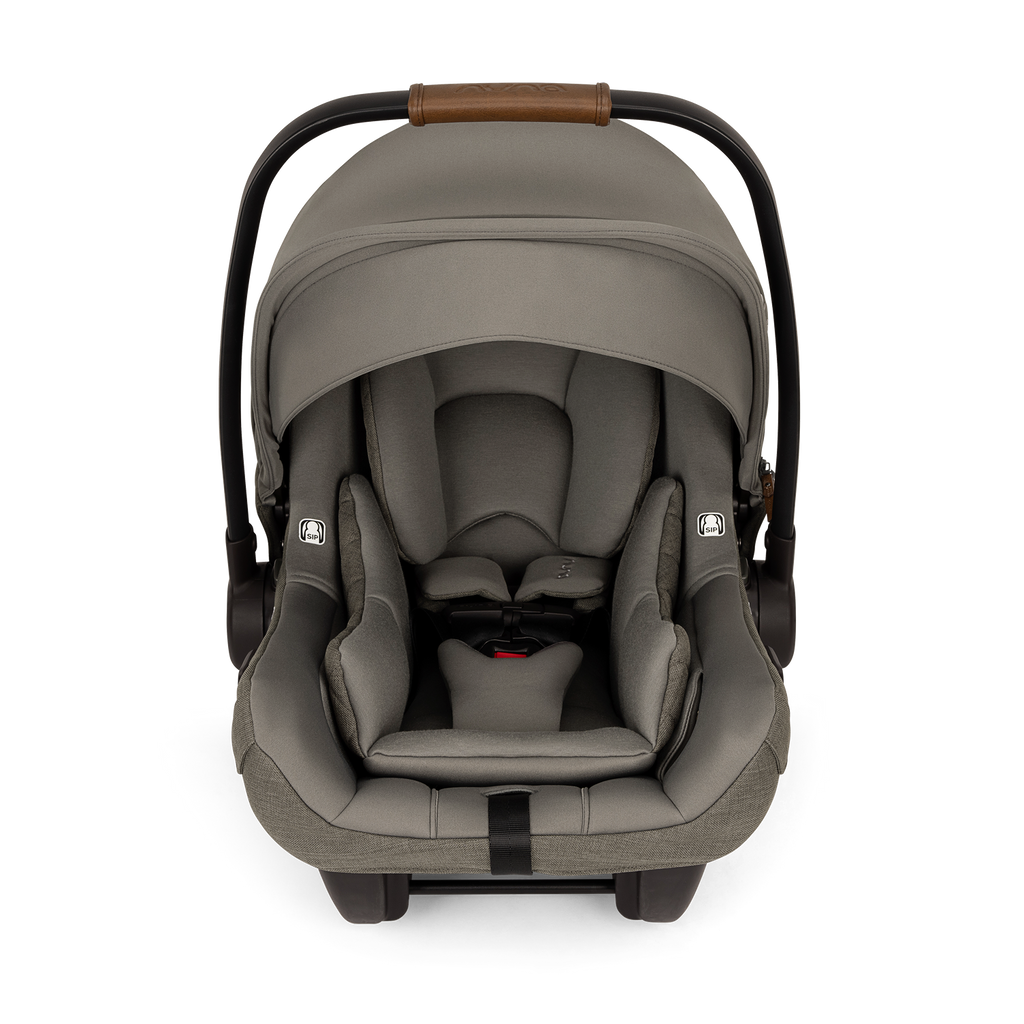 Nuna - Pipa Aire RX Infant Car Seat + Pipa RELX Base - Granite-Infant Car Seats-Posh Baby