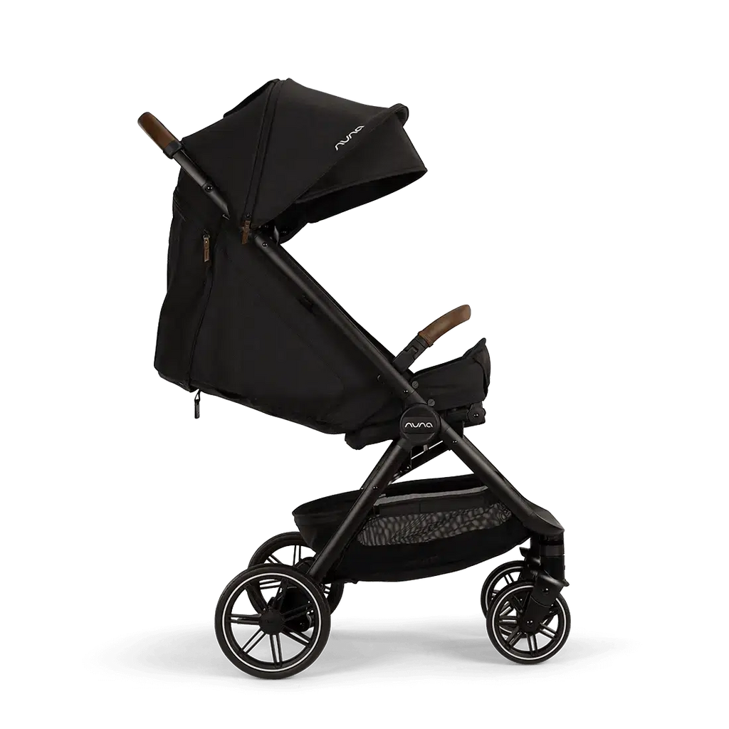 Nuna - Pipa URBN + TRVL LX Stroller Travel System - Caviar-Car Seat + Stroller Bundles-Posh Baby