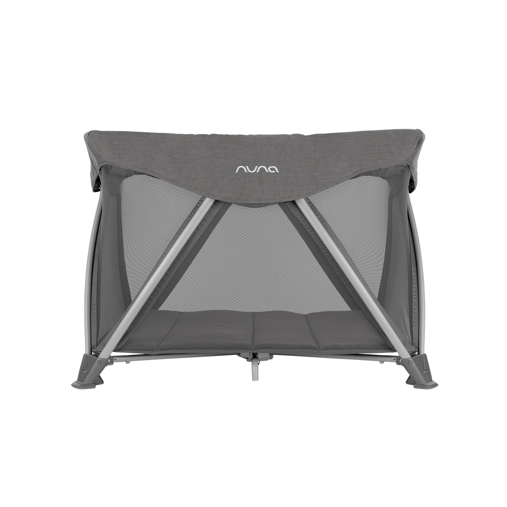 Nuna - Sena Aire + Changer Bundle - Granite-Travel Beds + Play Yards-Posh Baby