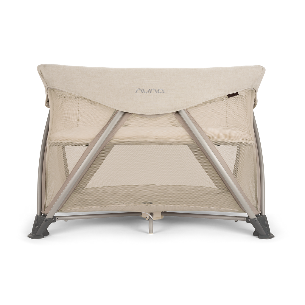 Nuna - Sena Aire + Zip-Off Bassinet + Changer - Biscotti-Travel Beds + Play Yards-Posh Baby