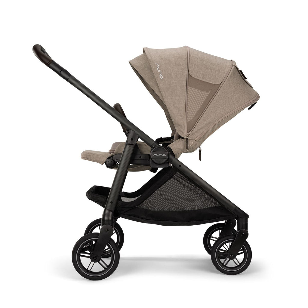 Nuna - Swiv Stroller - Acorn (Specialty Exclusive)-Full Size Strollers-Posh Baby