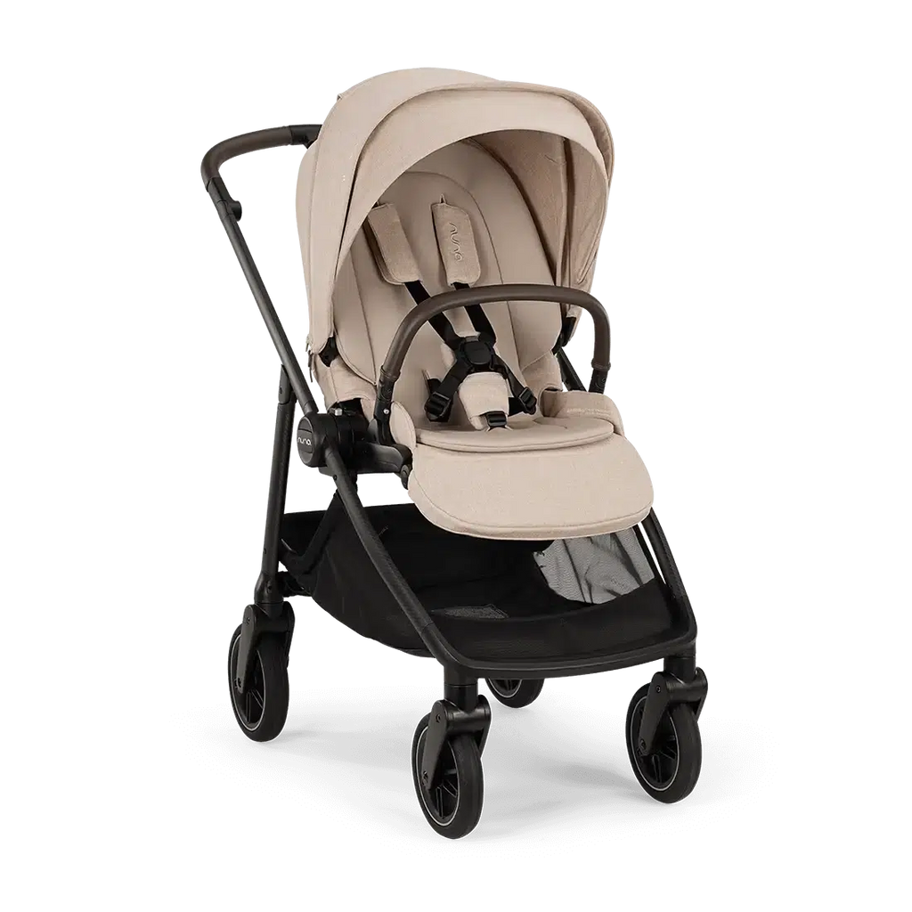 Nuna - Swiv Stroller - Biscotti-Full Size Strollers-Posh Baby