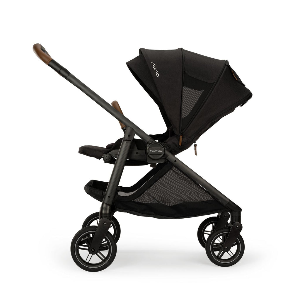 Nuna - Swiv Stroller - Caviar-Full Size Strollers-Posh Baby