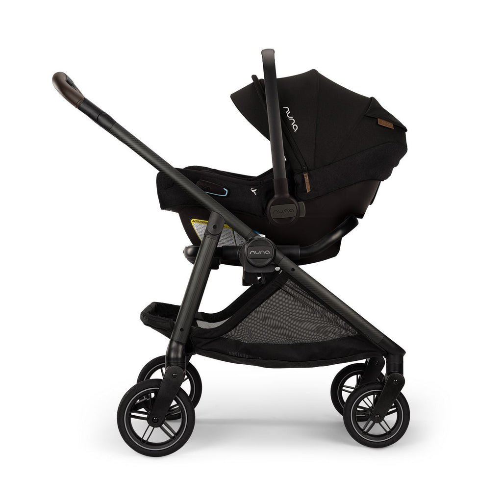 Nuna - Swiv Stroller - Caviar-Full Size Strollers-Posh Baby