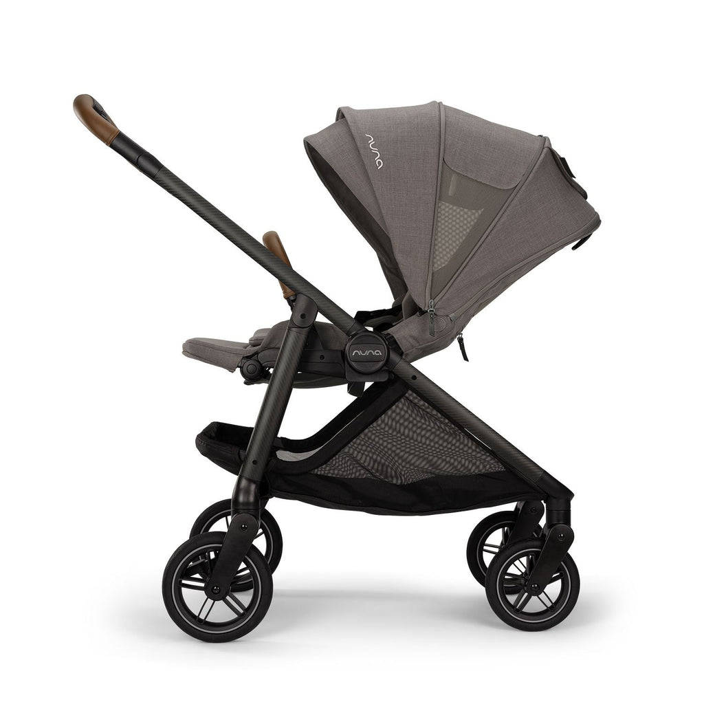 Nuna - Swiv Stroller - Granite-Full Size Strollers-Posh Baby