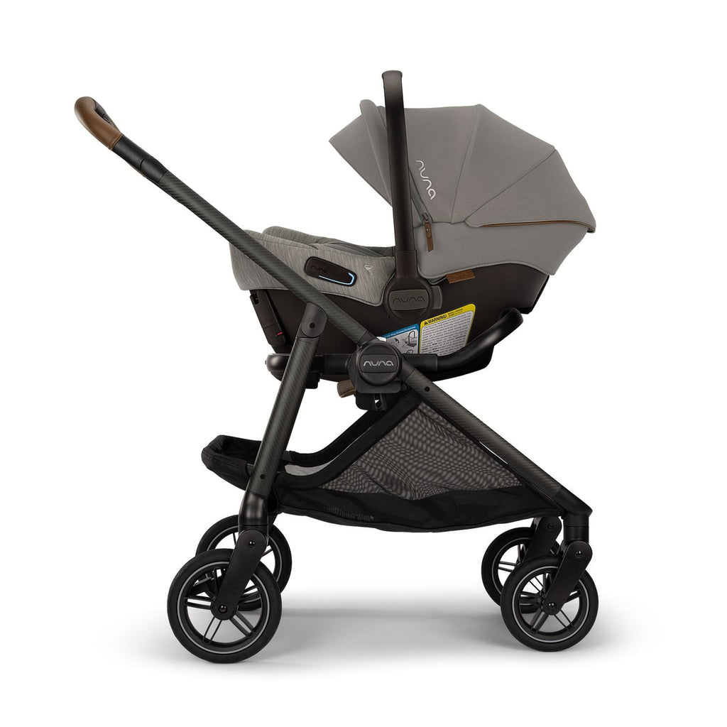 Nuna - Swiv Stroller - Granite-Full Size Strollers-Posh Baby