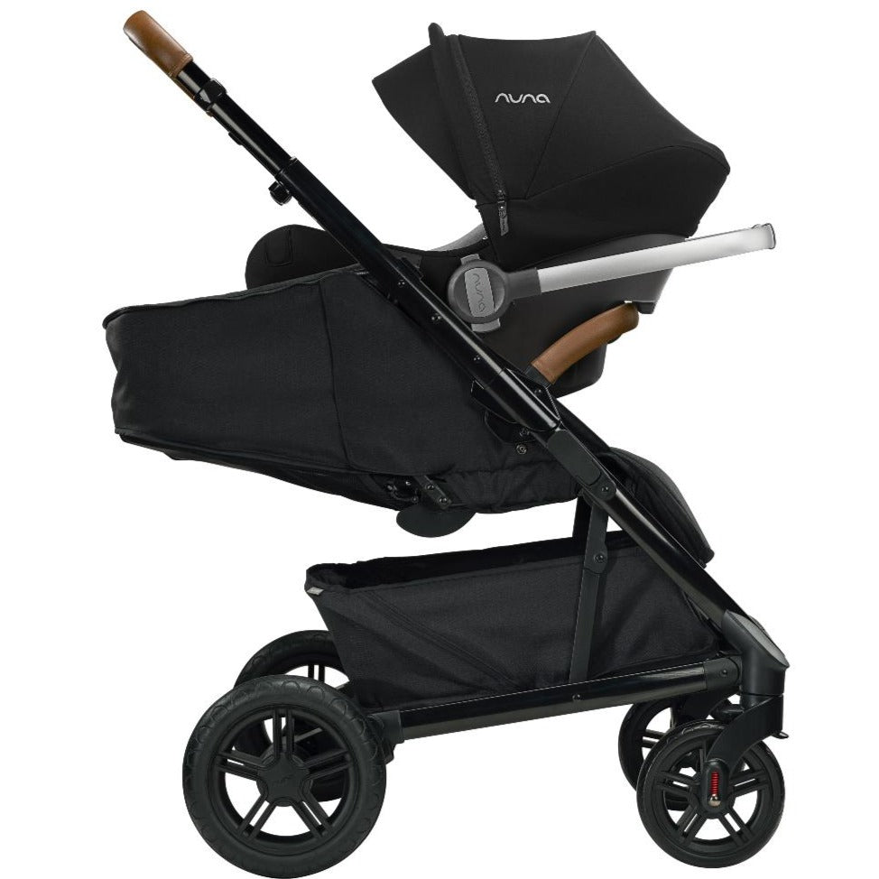 Nuna - Tavo NEXT Travel System with Pipa RX - Caviar-Car Seat + Stroller Bundles-Posh Baby