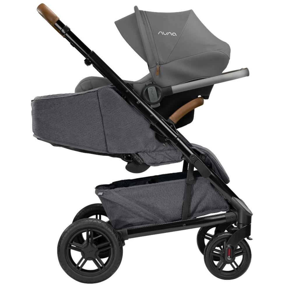 Nuna - Tavo NEXT Travel System with Pipa RX - Granite-Car Seat + Stroller Bundles-Posh Baby