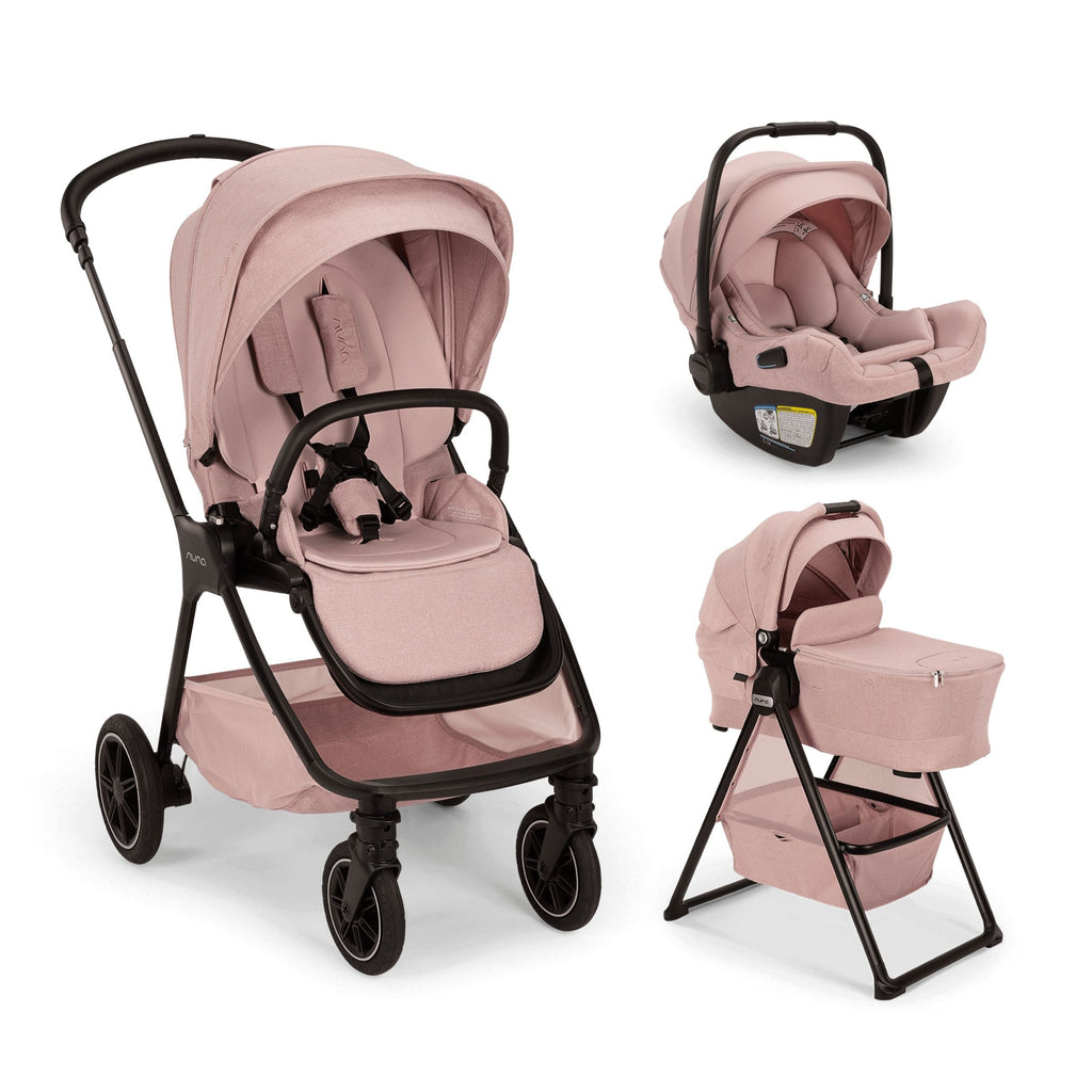 Nuna - TRIV Next + PIPA Aire RX + LYTL Bassinet Travel System-Car Seat + Stroller Bundles-Posh Baby