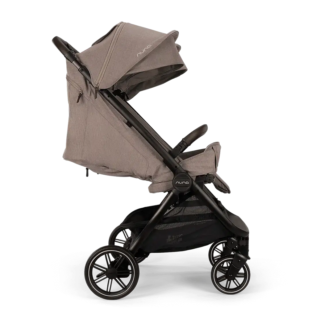 Nuna - TRVL DUBL Stroller - Cedar-Lightweight + Travel Strollers-Posh Baby