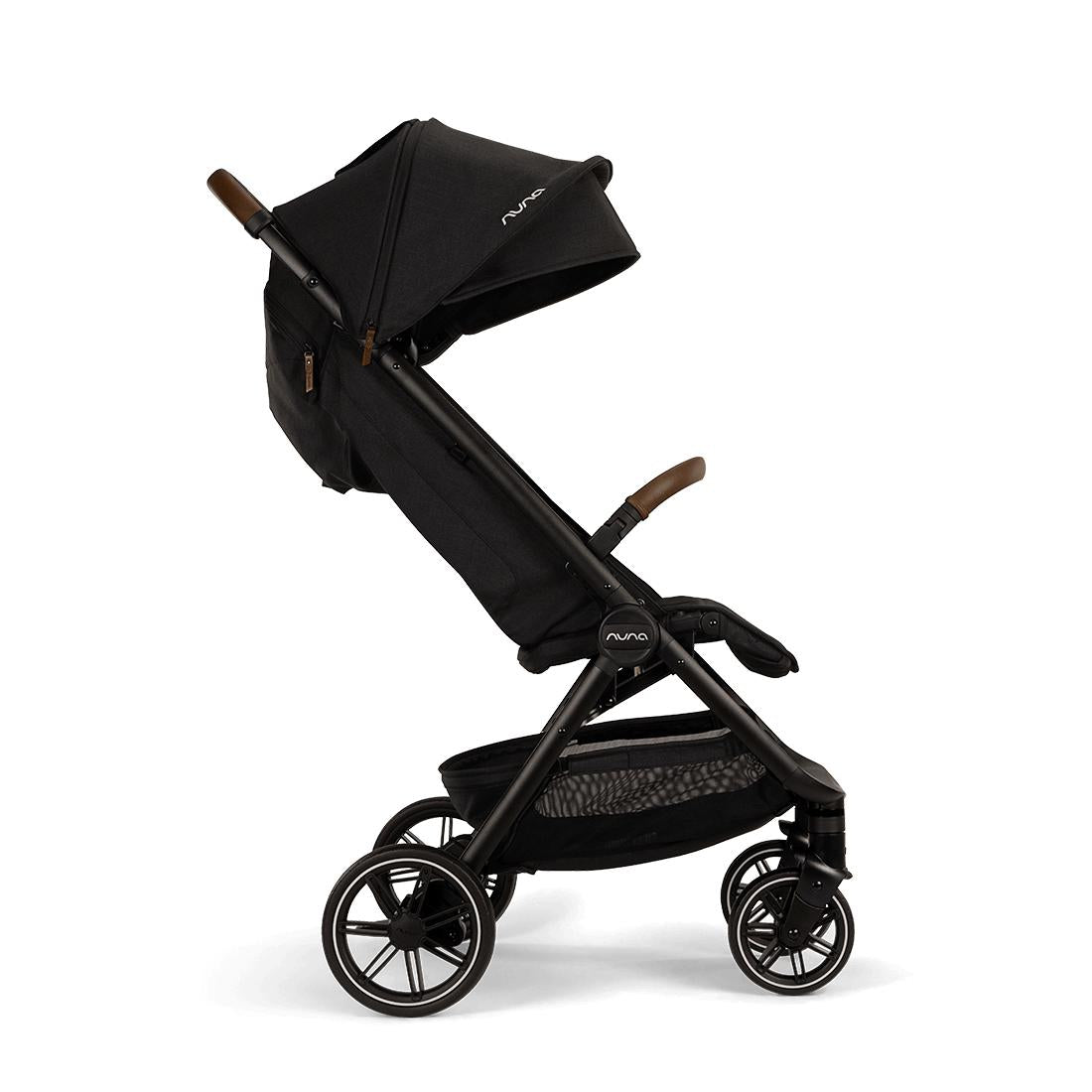 nuna brown stroller TRVL LX Nuna Stroller Caviar