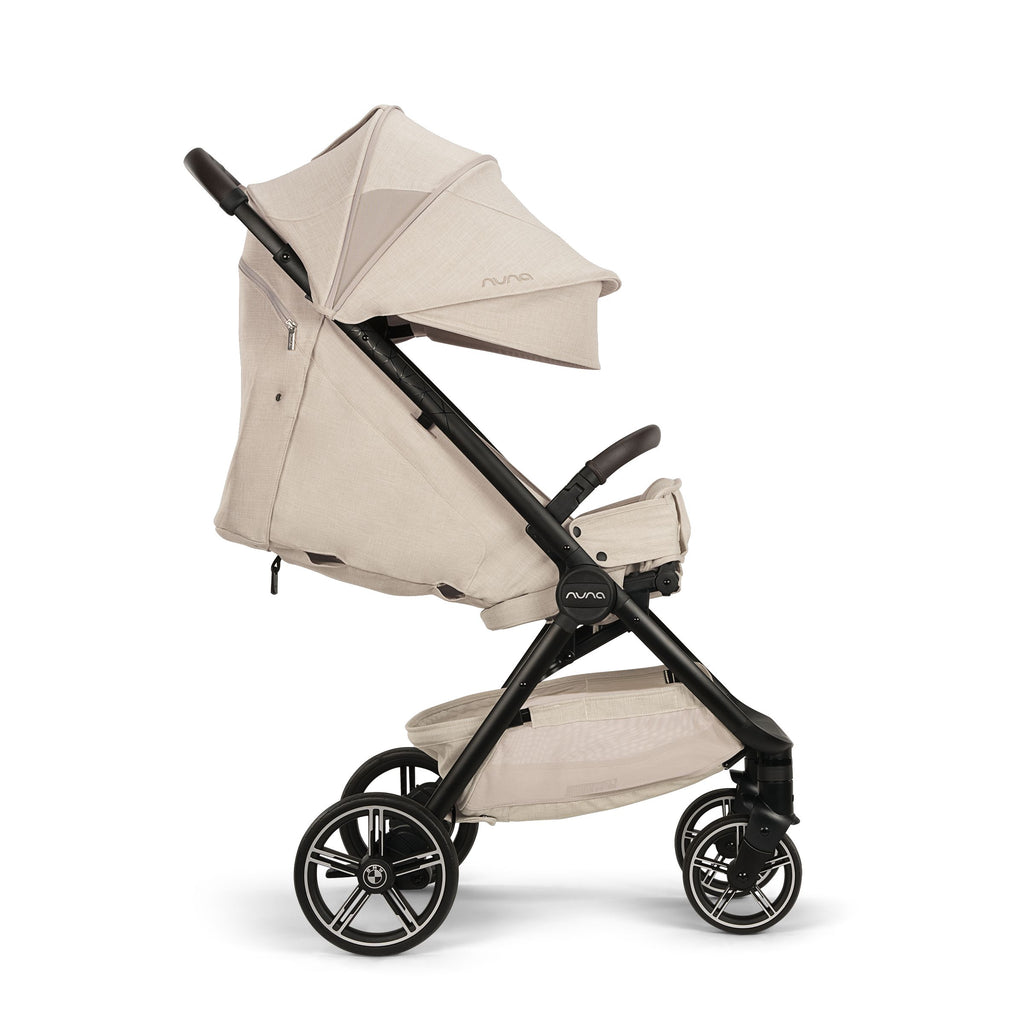 Nuna x BMW - TRVL LX Stroller - Mica-Lightweight + Travel Strollers-Posh Baby