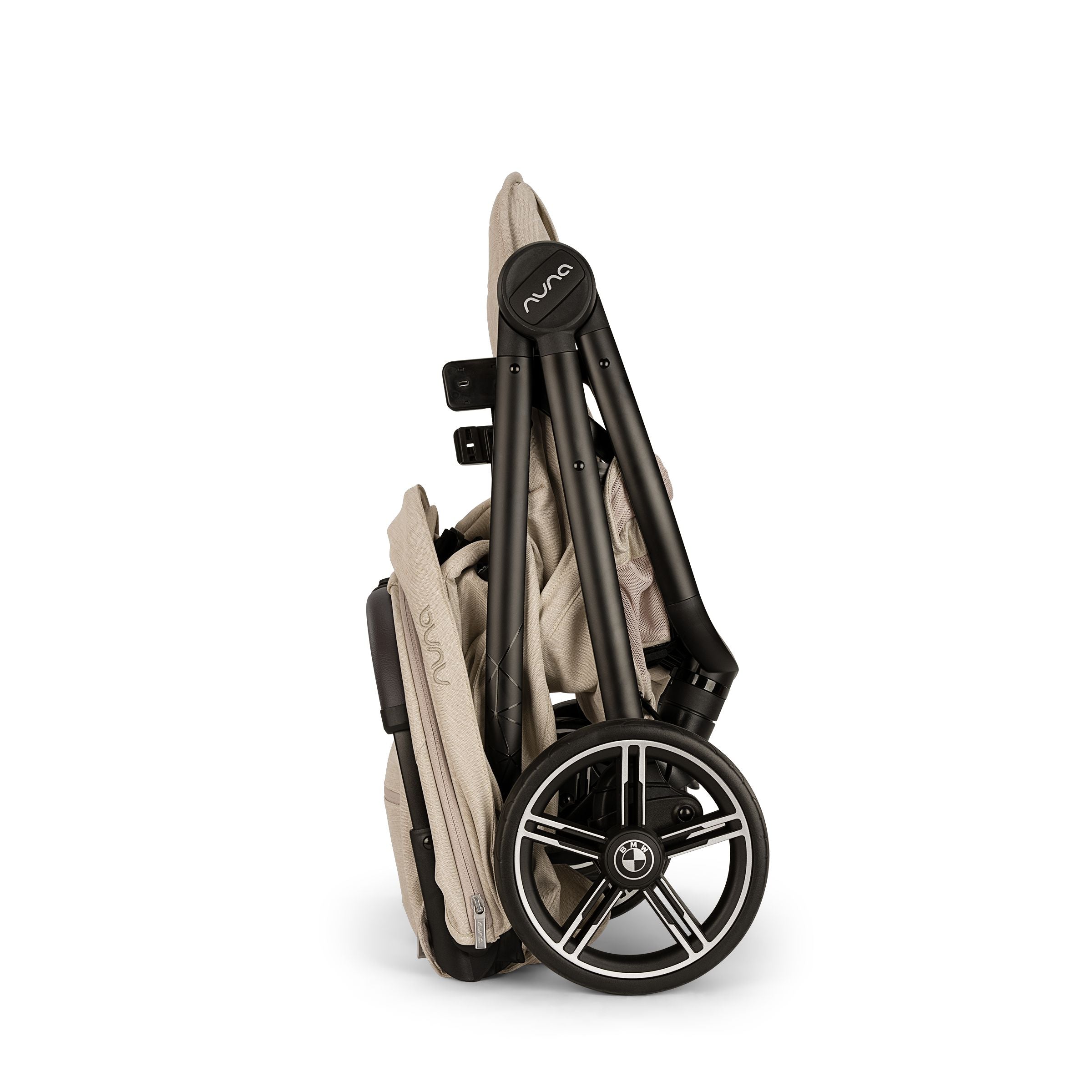 how to collapse a nuna stroller Nuna x BMW TRVL LX Stroller Mica
