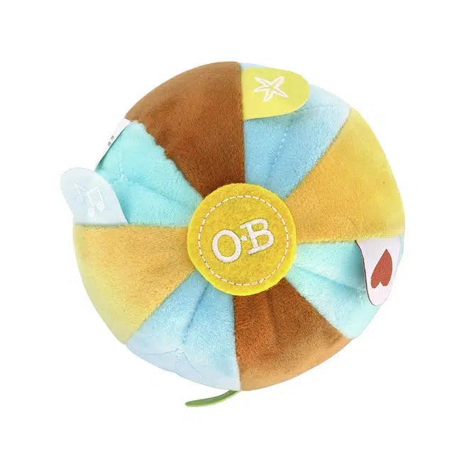 OB Designs - Baby Sensory Ball-Interactive-Blue-Posh Baby