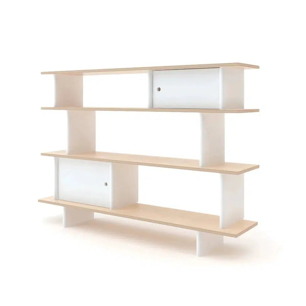 Oeuf - Mini Library - Birch-Storage + Shelving-Posh Baby