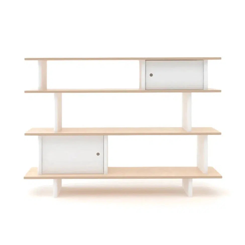 Oeuf - Mini Library - Birch-Storage + Shelving-Posh Baby