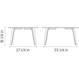 Oeuf - Play Table-Play Table + Chairs-Posh Baby