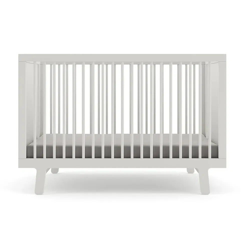 Oeuf - Sparrow Crib - White-Cribs-Posh Baby