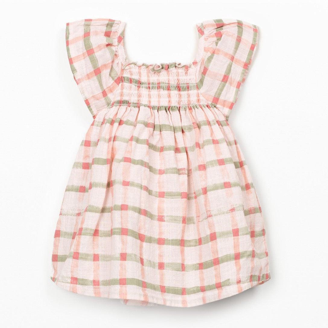 Play Up Pink Plaid Dress 18m