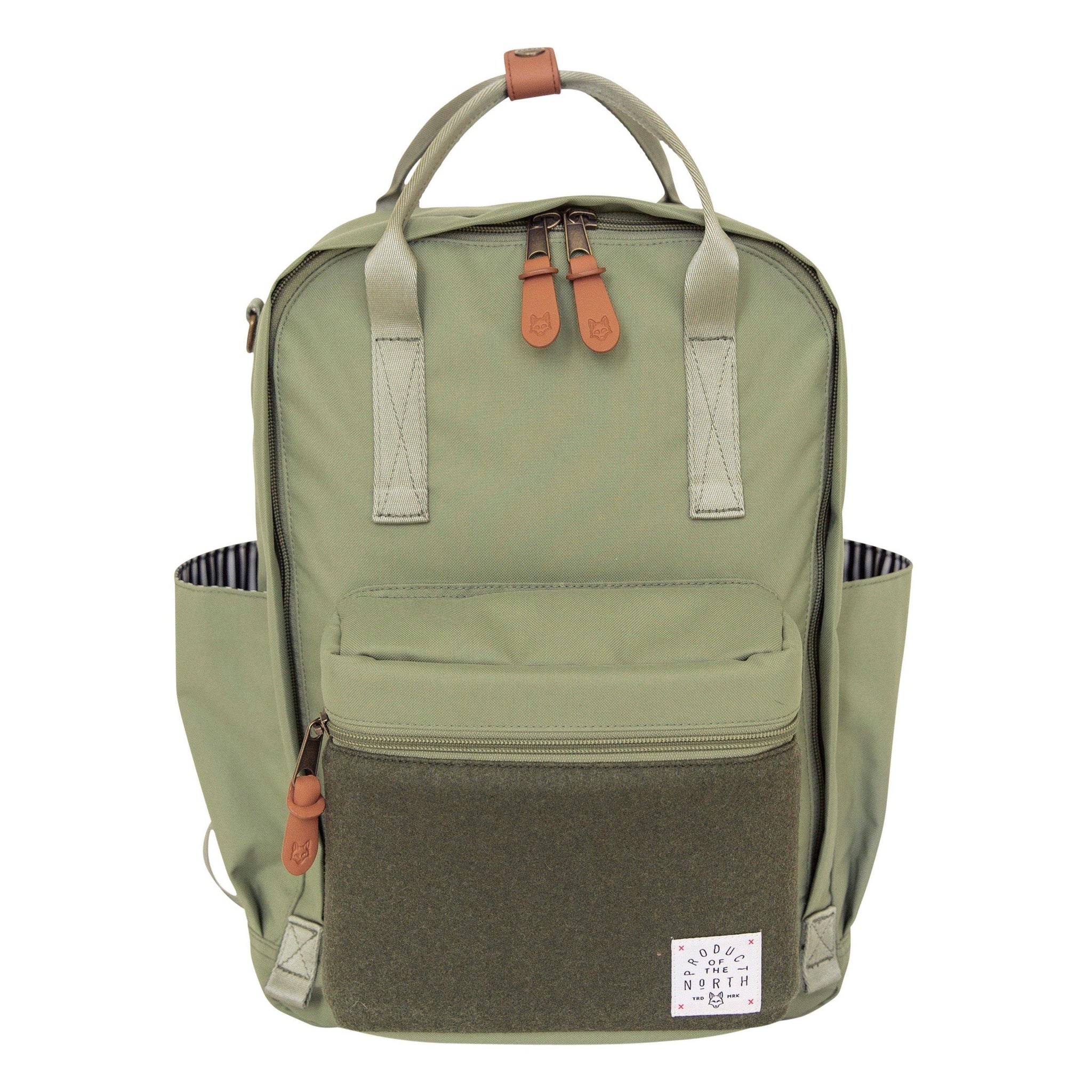 Elkin Sustainable Diaper Bag – Sage