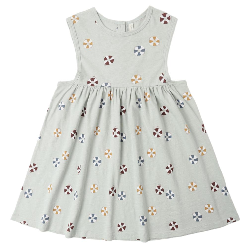 Quincy Mae Rylee + Cru Organic Tank Dress Sea Floaties