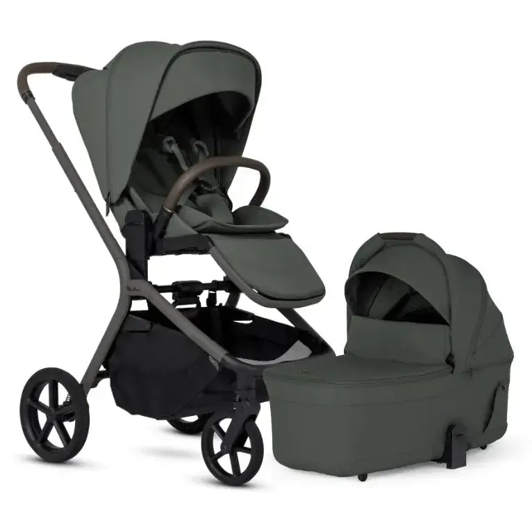 Silver Cross Breez Bassinet Bundle Pewter