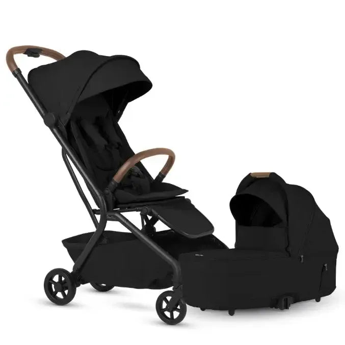 Silver Cross Nia Compact Stroller + Folding Bassinet Bundle