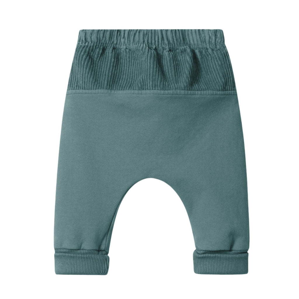 Snug (Portugal) - Organic Pants - Petrol Blue-Bottoms-0-3M (3M)-Posh Baby