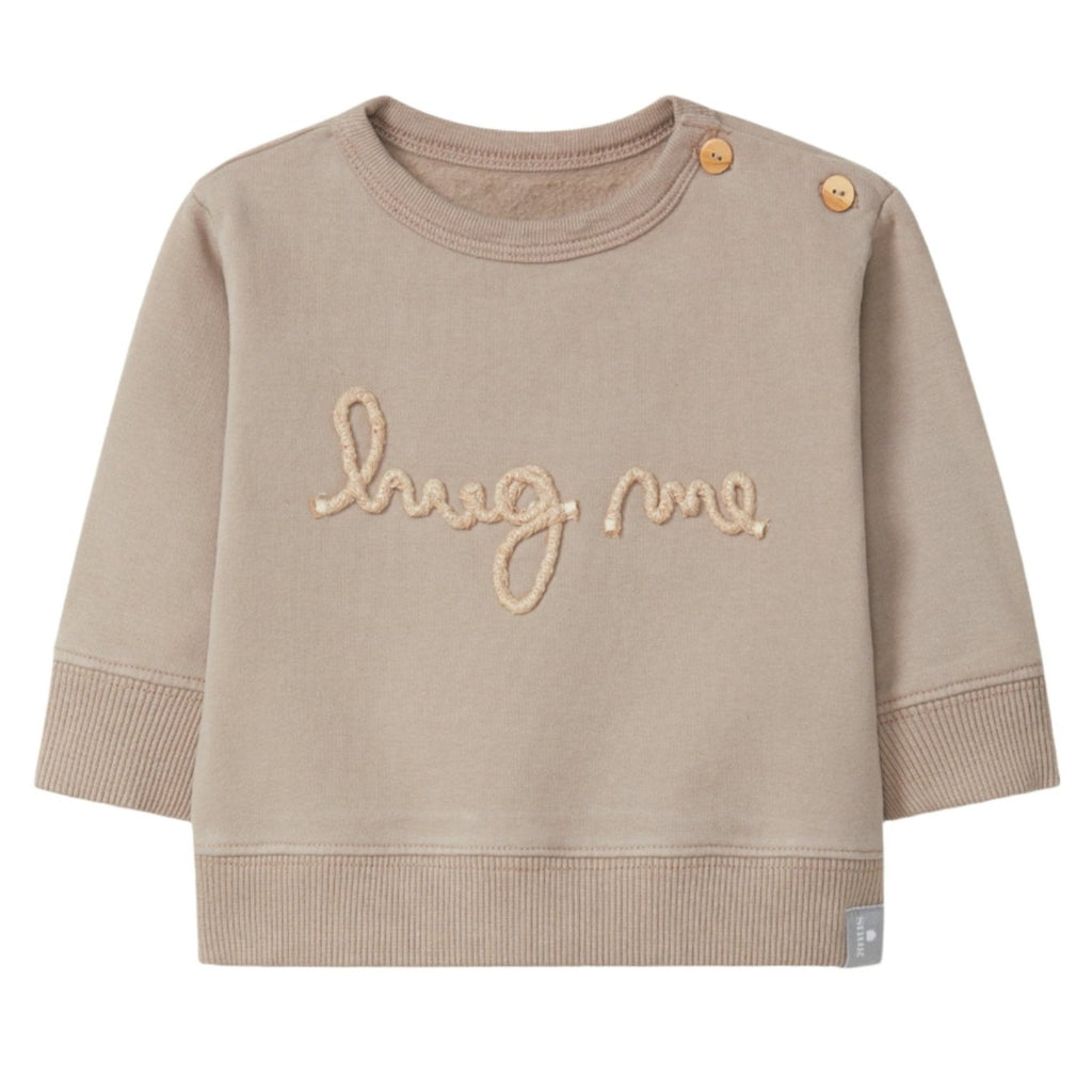 Snug (Portugal) - Organic Sweatshirt - Hug Me-Long Sleeves-0-3M (3M)-Posh Baby