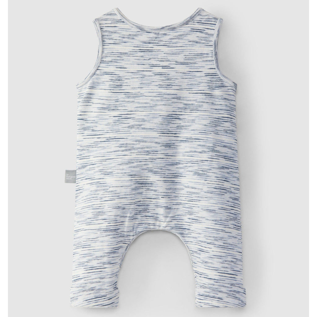 Snug (Portugal) - Side Pocket Romper - Indigo-Footies + Rompers (Fashion)-Newborn-Posh Baby