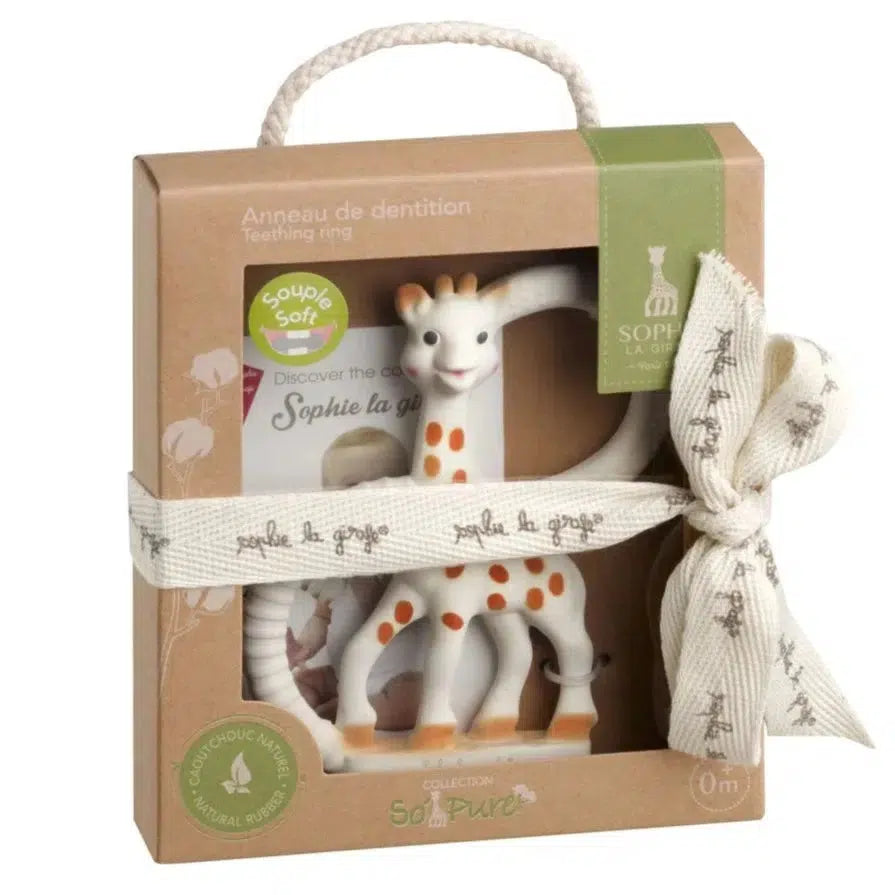 Sophie La Girafe - So' Pure Vanilla Teether-Rattles + Teething Toys-Posh Baby