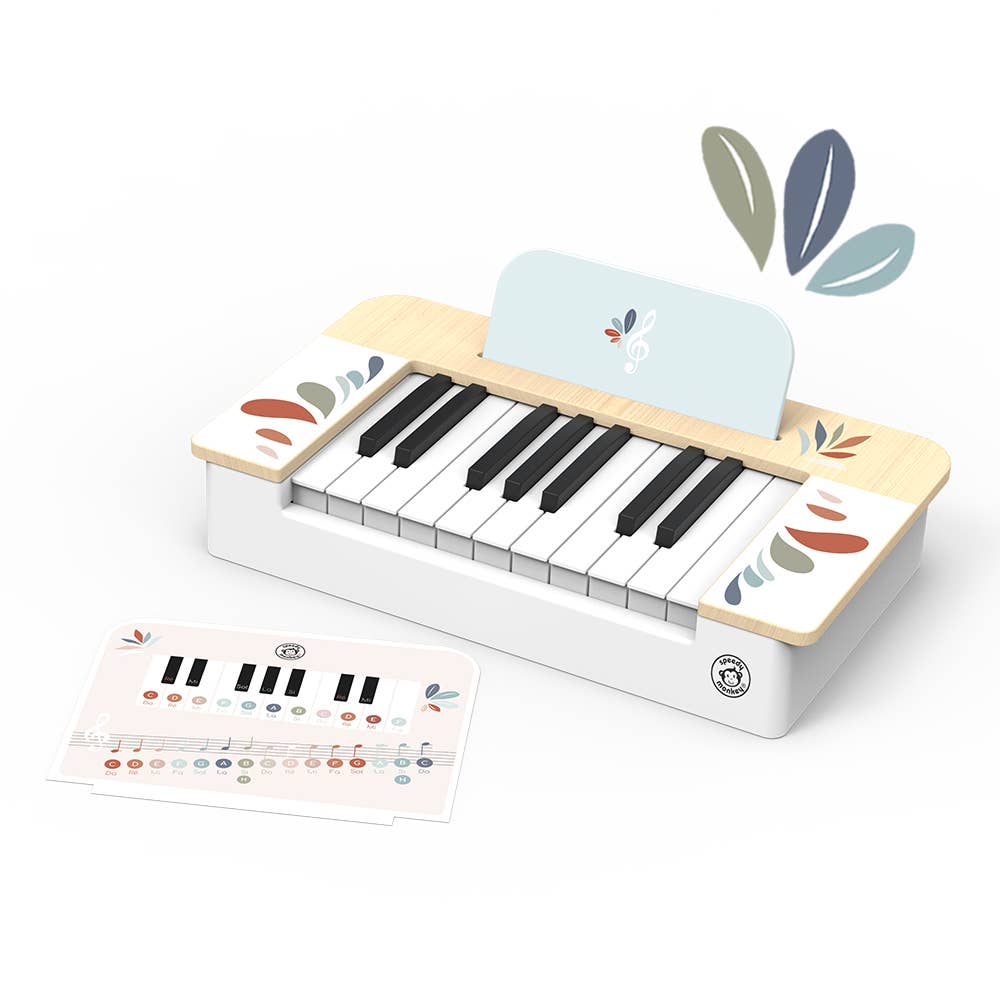 Speedy Monkey - Piano Keyboard-Musical Toys-Posh Baby