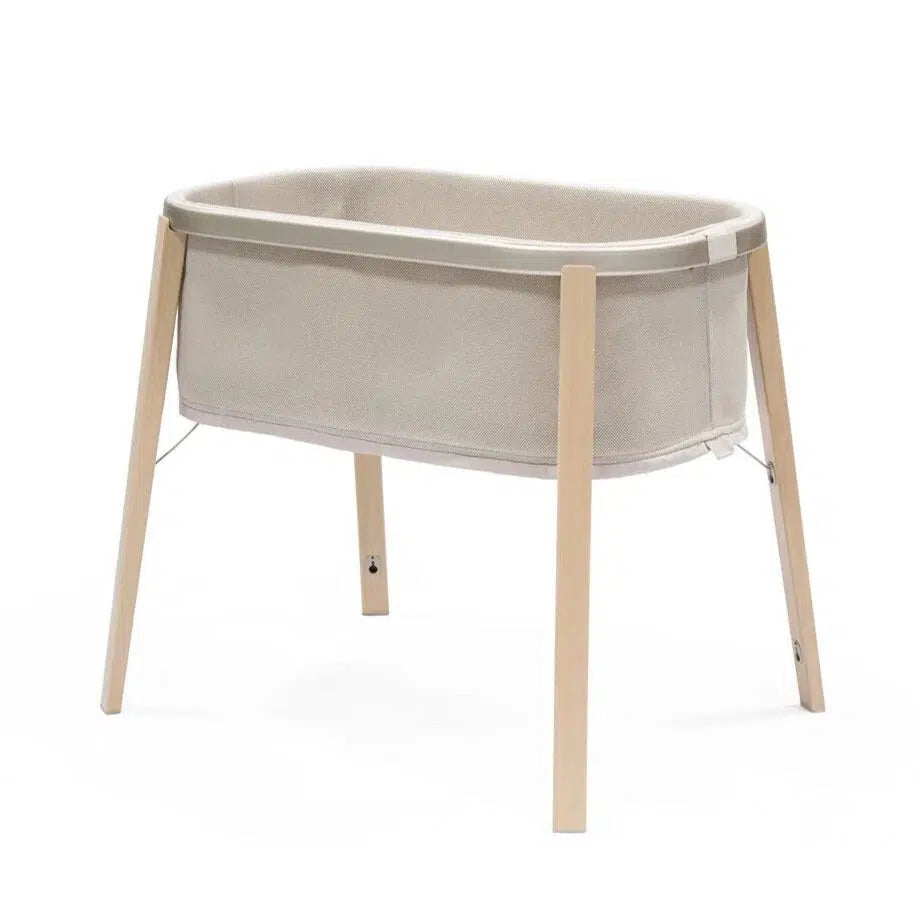 Stokke - Snoozi Bassinet - Sandy Beige-Bassinets + Cradles-Posh Baby