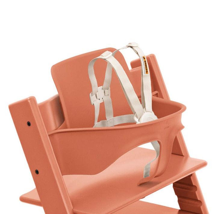 Stokke - Tripp Trapp Baby Set² - Terracotta-Tripp Trapp Baby Sets-Posh Baby