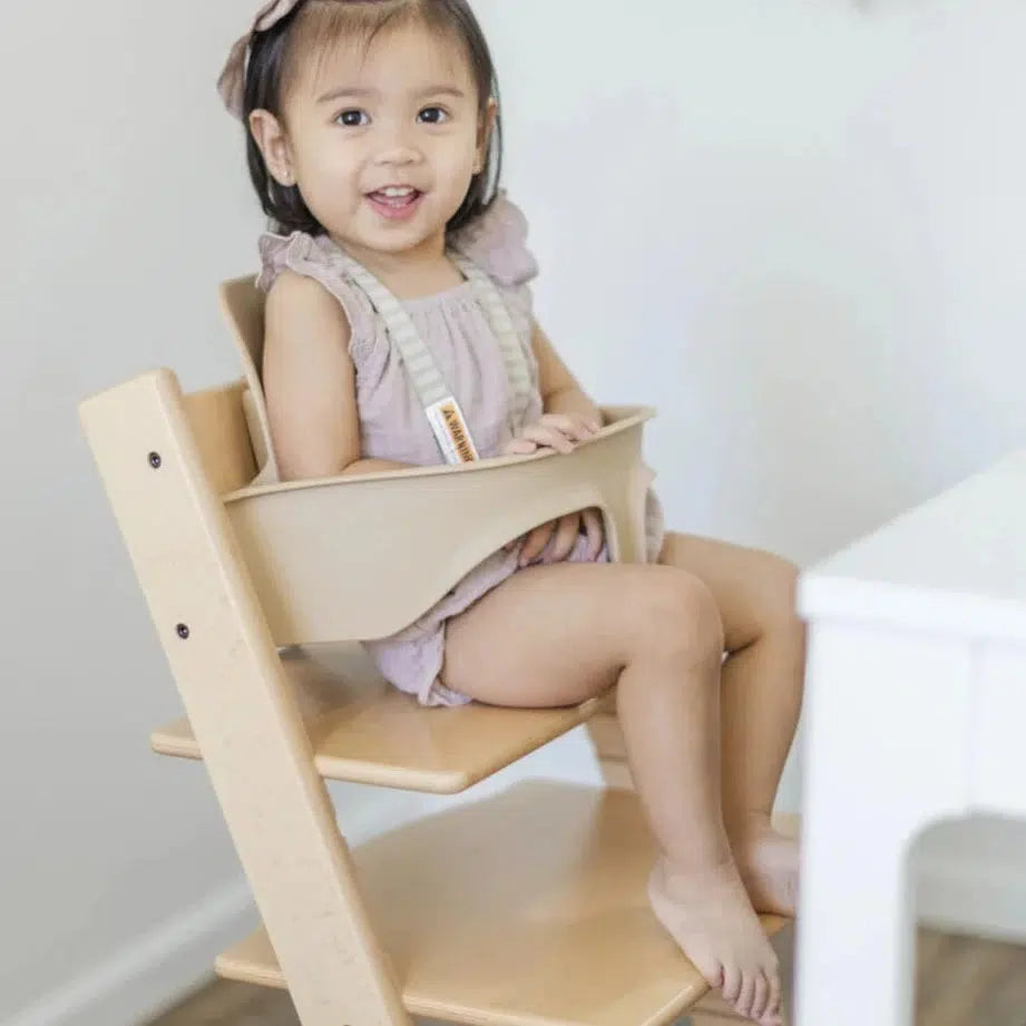 Stokke - Tripp Trapp Chair + Baby Set² Bundle - Natural-Tripp Trapp High Chair Bundles-Posh Baby