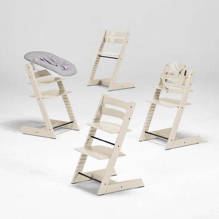 Stokke Tripp Trapp Chair & Baby Set2 Bundle - Vanilla White