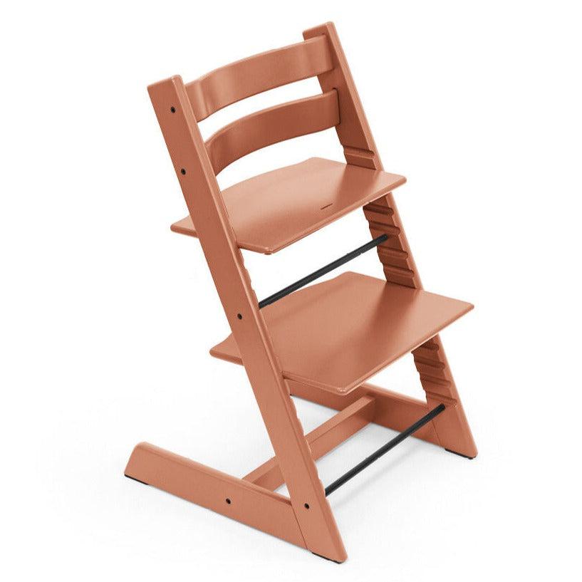 Stokke - Tripp Trapp Chair - Terracotta-Tripp Trapp Chairs-Posh Baby