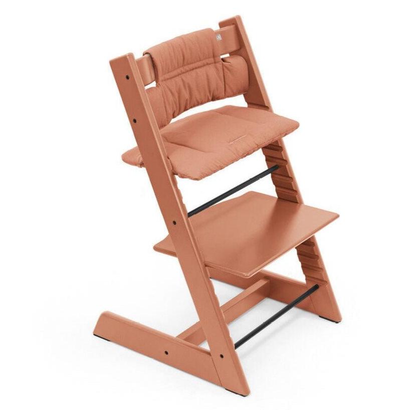 Stokke - Tripp Trapp Classic Cushion² - Terracotta-High Chair Accessories-Posh Baby