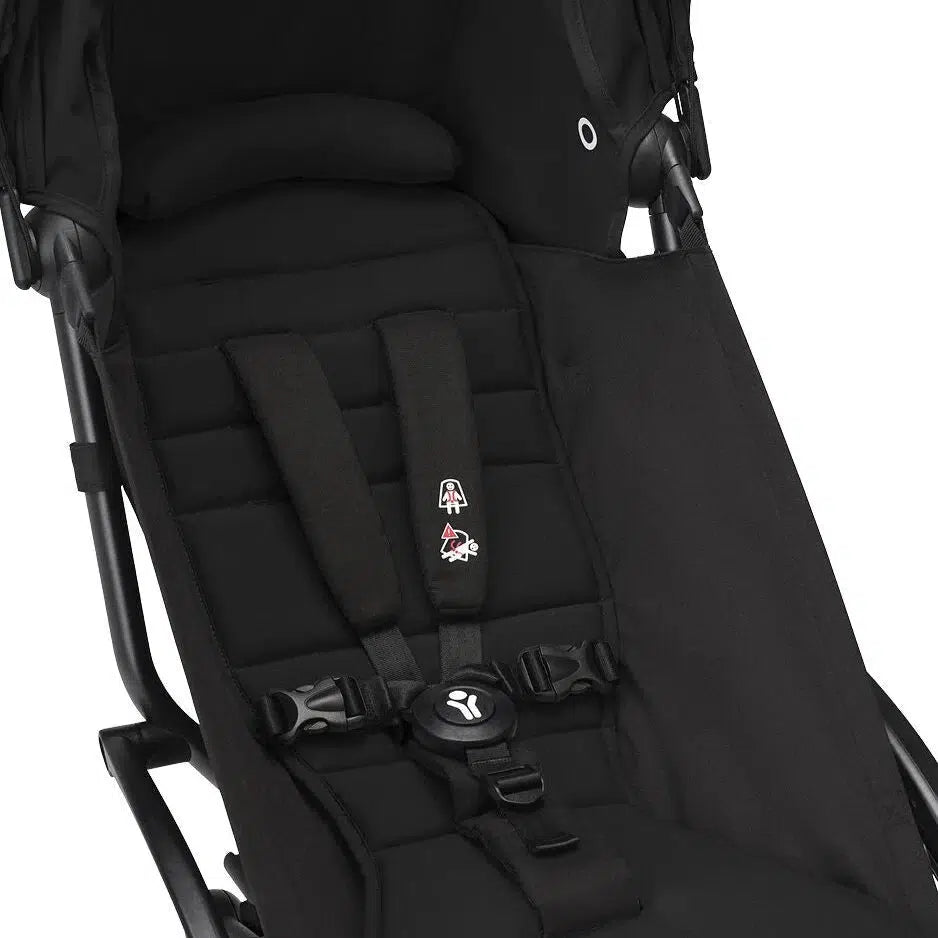 Stokke - YOYO 3 Stroller 6+ - Black Frame + Black-Lightweight + Travel Strollers-Posh Baby