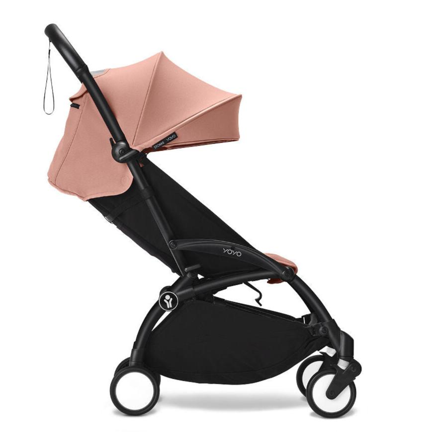 Stokke - YOYO 3 Stroller 6+ - Black Frame + Ginger-Lightweight + Travel Strollers-Posh Baby