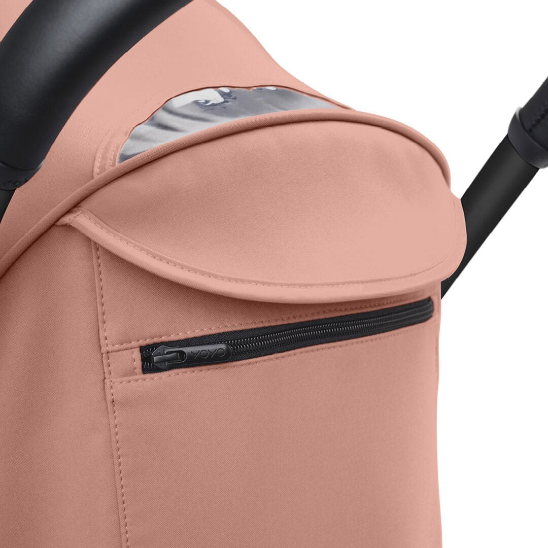 stokke jogger Stokke YOYO3 Stroller Black Frame + Ginger