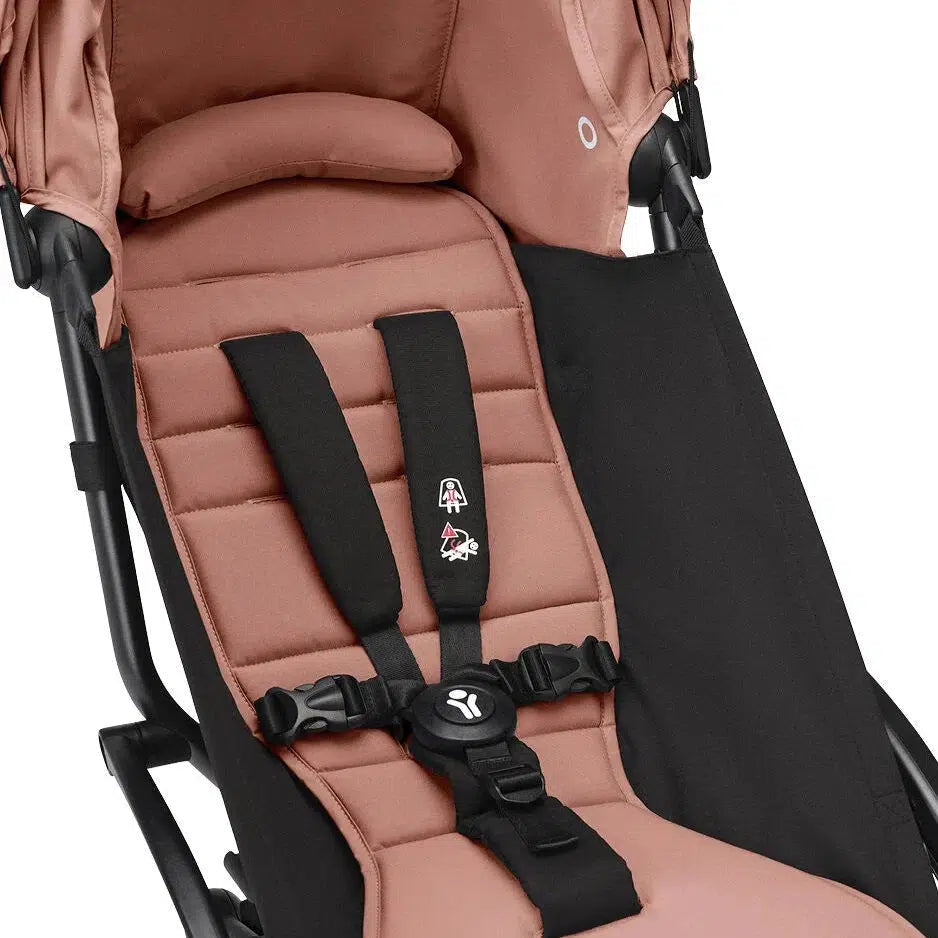 Stokke - YOYO 3 Stroller 6+ - Black Frame + Ginger-Lightweight + Travel Strollers-Posh Baby