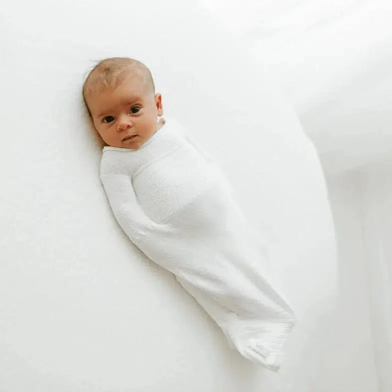 Swaddelini - Air Light Swaddle Sleep Sack - White-2-in-1 Swaddles-Small (6-12lbs)-Posh Baby