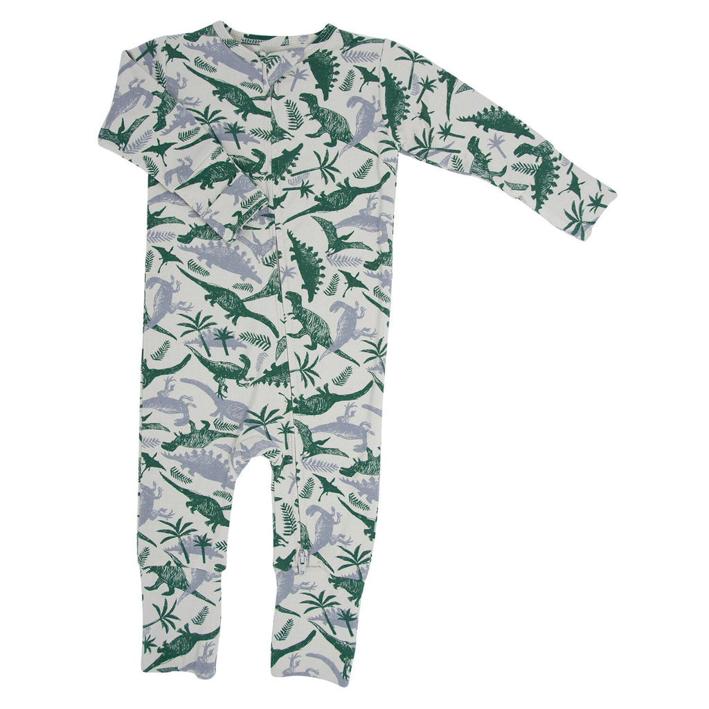 Sweet Bamboo - Convertible Romper - Benny Boy-Footies + Rompers (Basic)-0-3M-Posh Baby