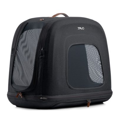 Tavo Pets by Nuna - Crispin Pet Travel Crate-Tavo Pets-Small-Onyx-Posh Baby