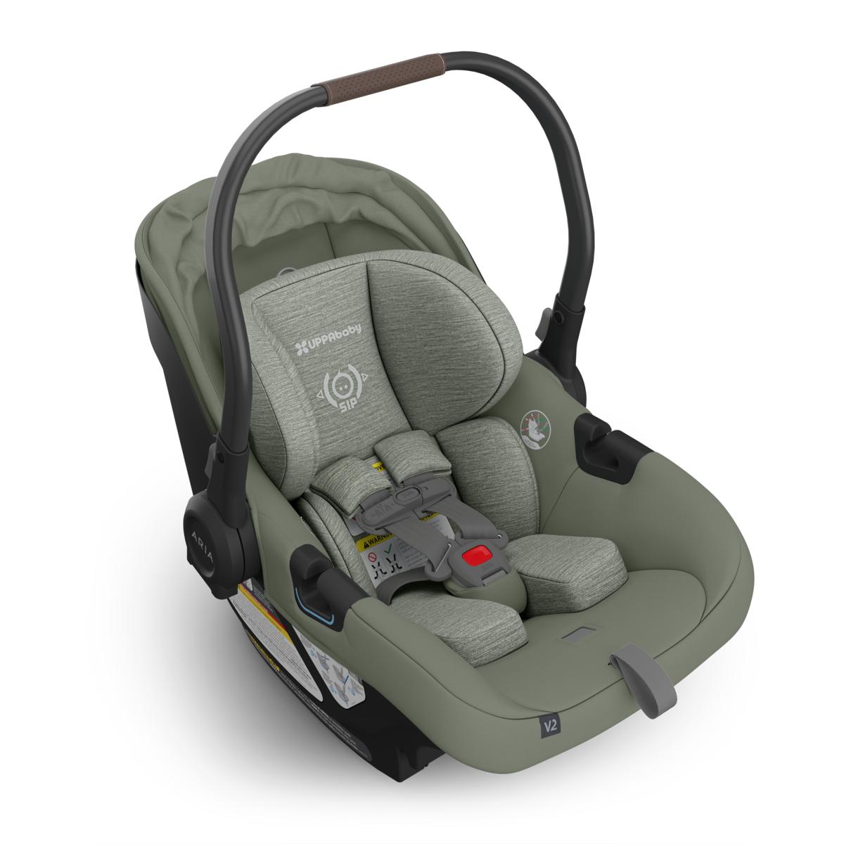 uppababy vista v2 and car seat UPPAbaby Aria V2 Infant Car Seat - Evelyn