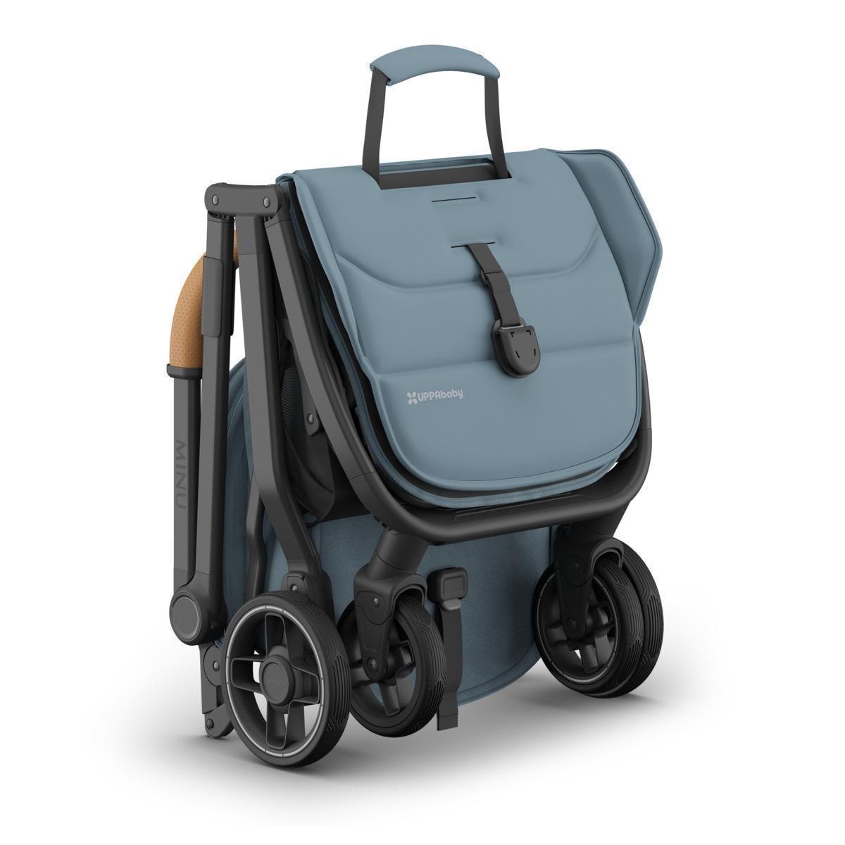 uppababy vista vs minu UPPAbaby Minu V3 Stroller Dillan (Stone Blue)