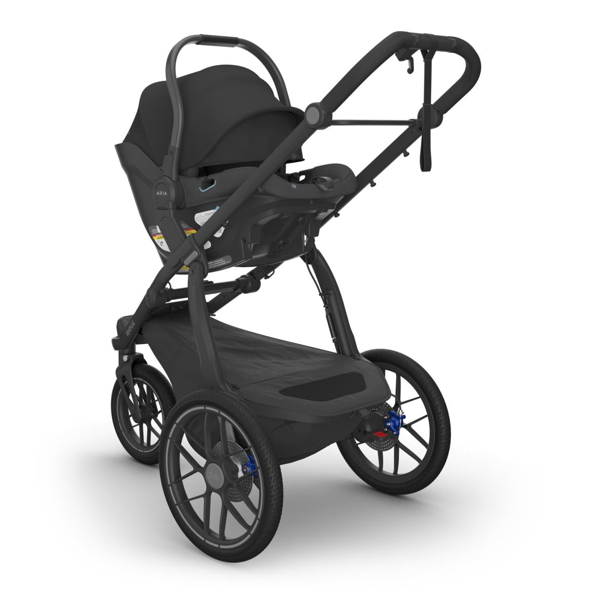 UPPAbaby Ridge V2 Jogging Stroller, James (Black)