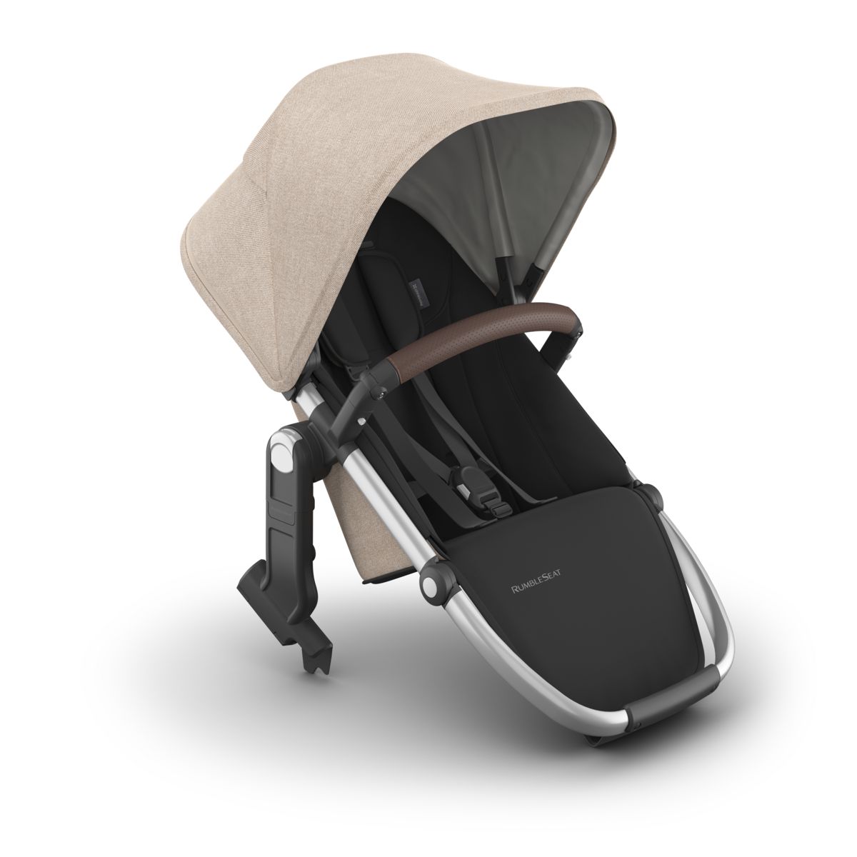 UPPAbaby Vista RumbleSeat V3 - Declan (Oat Mélange | Silver Frame